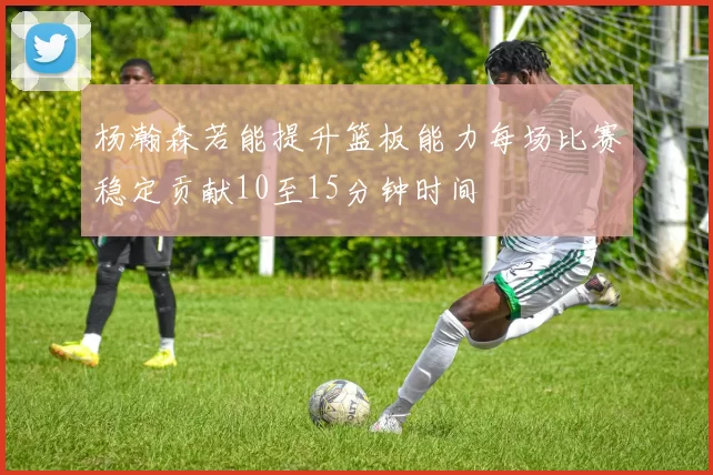 杨瀚森若能提升篮板能力每场比赛稳定贡献10至15分钟时间
